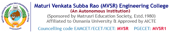 Maturi Venkata Subba Rao (MVSR) Engineering College